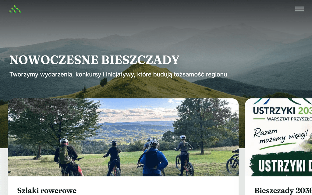 Nowoczesne Bieszczady — screenshot
