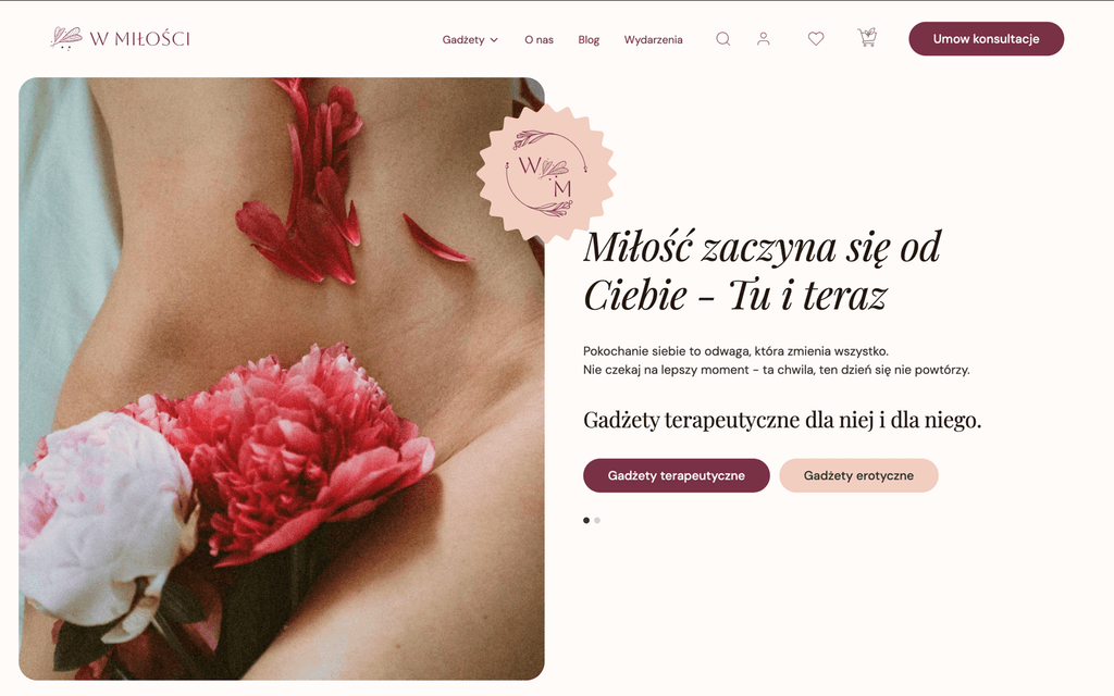 w miłości — screenshot